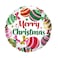 Qualatex Christmas Ornaments and Stars Balloon- 18-Inch Size