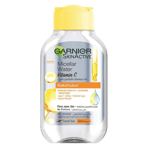 Garnier Skinactive Micellar Cleansing Water with Vitamin C - 100 Ml
