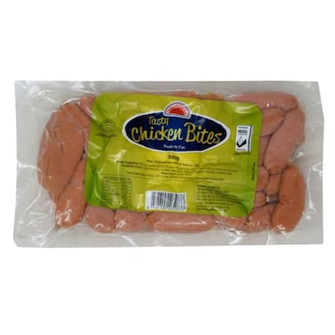 Farmer&#39;s Choice Tasty Chicken Mini Bites Sausages 500g