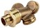 Generic - 3 Hole Brass Hose Pipe Fitting Garden Tap Spray Nozzle Mist For Cooling