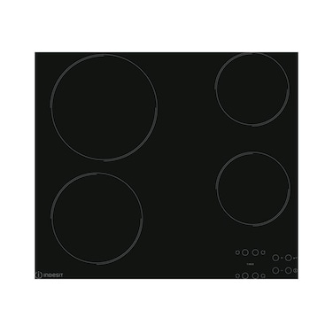 Indesit Built In Ceramic Hob AAR160 Black