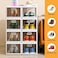 Foldable Shoe Box, Assembly Free Shoe Storage, Magnetic Opening, Large Space for Sneaker Display, 4 Layers