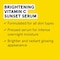 Acure Brightening Vitamin C Sunset Serum, 100% Vegan, For A Brighter Appearance, Vitamin C, Coq10 &amp; Astaxanthin, Intense Overnight Moisture, For All Skin Types, 1 Fl Oz