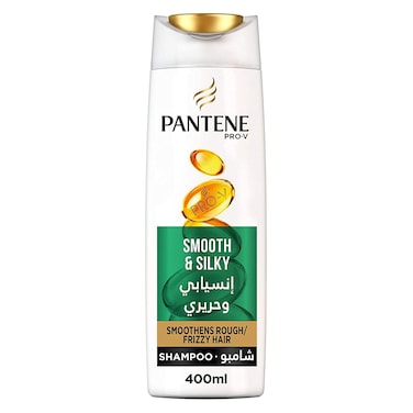 Pantene Pro-V Shampoo, Smooth &amp; Silky - 400 ml