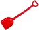 Hape Mighty Sand Shovel Beach And Garden Toy Tool Toys, Red, In E4076, L: 15.7, W: 1.2, H: 3.5 Inch