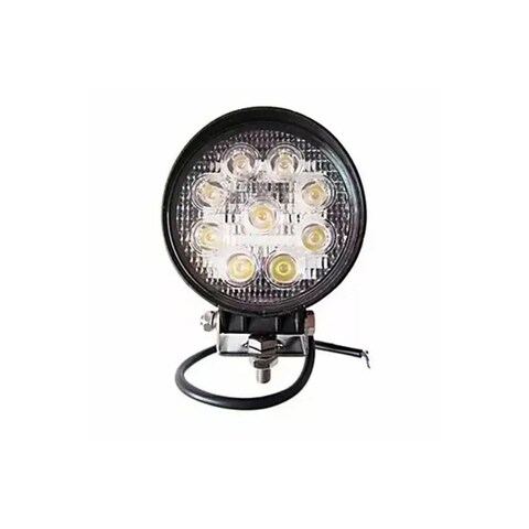 High-Quality LED 27W Spot Flood Beam, Round Spot Flood Beam LED Work Light, Weatherproof and Dustproof Construction with Aluminum Housing Material