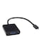 Generic Micro HDMI To VGA Female Video Cable, Black