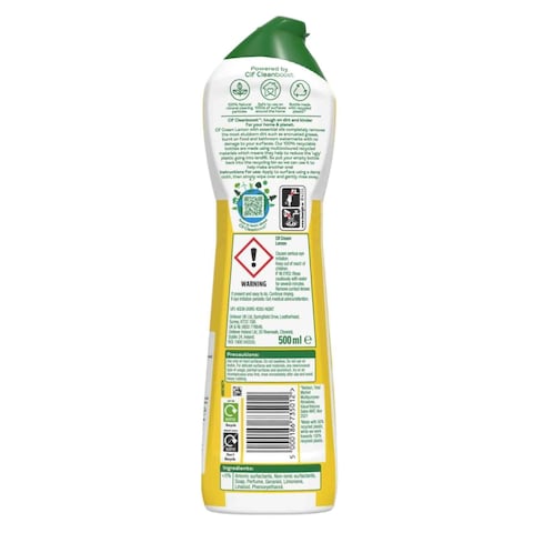 CIF CREAM LEMON 500ML