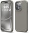 elago Liquid Silicone for iPhone 15 PRO case cover Full Body Protection, Shockproof, Slim, Anti-Scratch Soft Microfiber Lining - Medium Grey