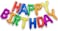 Rainbow Happy Birthday Balloons Banner, 16 Inch Mylar Foil Letters Birthday Sign for Girls Boys Kids &amp; Adults Birthday Decorations and Party Supplies