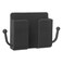 Wall Mount Phone Holder Stand Multi Purpose Phone Charging Dock With Adhesive Sticker Black