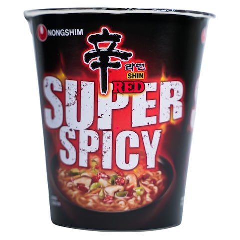 Nongshim Shin Red Super Spicy Cup Noodle 68g