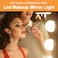 Generic-10pcs Hollywood Style LED Vanity Makeup Mirror Lights Kit with Adjustable Brightness Make Up Light Bulbs Lighting Fixture Strip Vanity Table Lighting Set