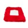 Combo Offer-Buy Faux Fur Car Seat Cushion For Chair/Seat/Cherry Red/1 Pc &amp; Car Seat Cover, Universal Car Seat Dust Dirt Protection Cover Seat 2/Pcs Set