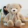 Giant Teddy Bear 120CM | Perfect Birthday Gift Teddy Bear for Children and female | Big Teddy Bear Stuffed Animal | Plush Toy, Super Soft Teddy Bear Huge Size (Beige, Khaki) 120cm
