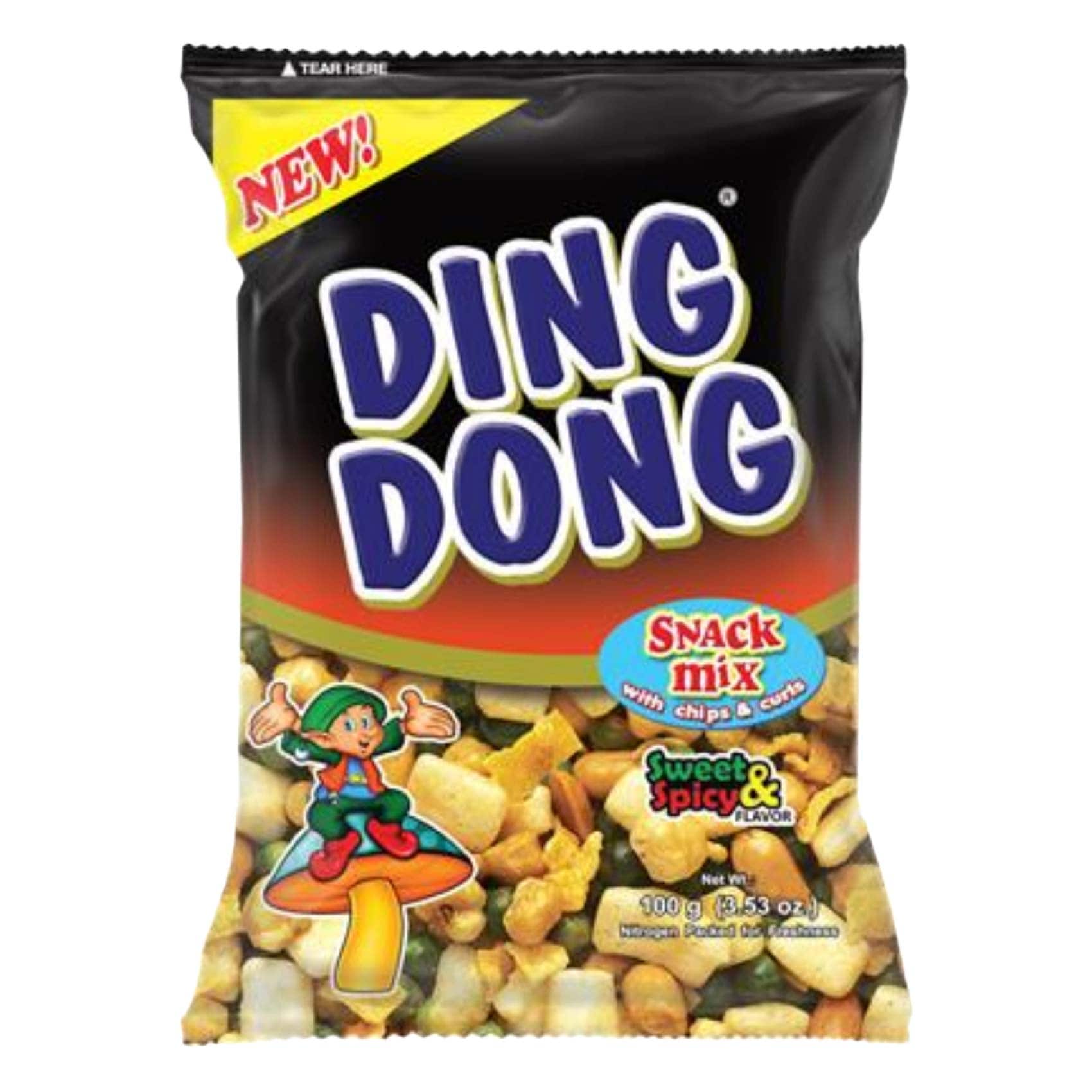 Buy Ding Dong Mixed Nuts Sweet & Spicy 100g Online | Carrefour