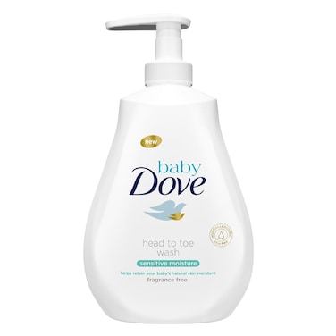 Dove Baby Head to toe Wash Sensitive 400Ml