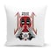 Loud Universe - Dead Pool Movie Scene White Throw Pillow with Stuffing Dead Pool Guns Home Office Decorative Pillow 16x16 inch