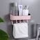 Bathroom Shelf Holders With Hook ; stylish design, multi use - Assorted