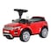 Range Rover Evoque Pushing Car Red 348