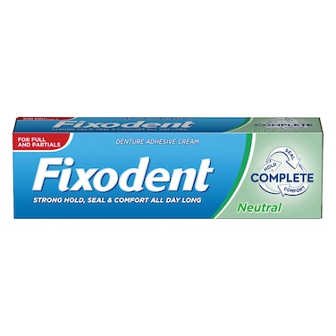 Fixodent Neutral Complete Denture Adhesive Cream 47g