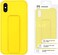 MARGOUN For iPhone x/xs Case Cover Finger Grip holder Phone Car Magnetic Multi-function Shockproof Protective Case Two-in-one Phone holder Case (Yellow, iphone x/xs)