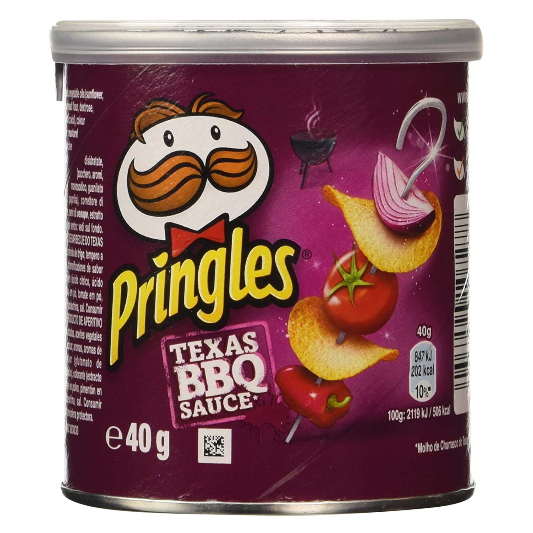 Pringles Texas BBQ Sauce Potato Chips 40g