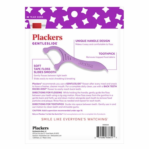 Plackers Gentleslide Dental Floss