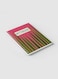 Lowha Spiral Notebook With 60 Sheets And Hard Paper Covers With Grass Design, For Jotting Notes And Reminders, For Work, University, School