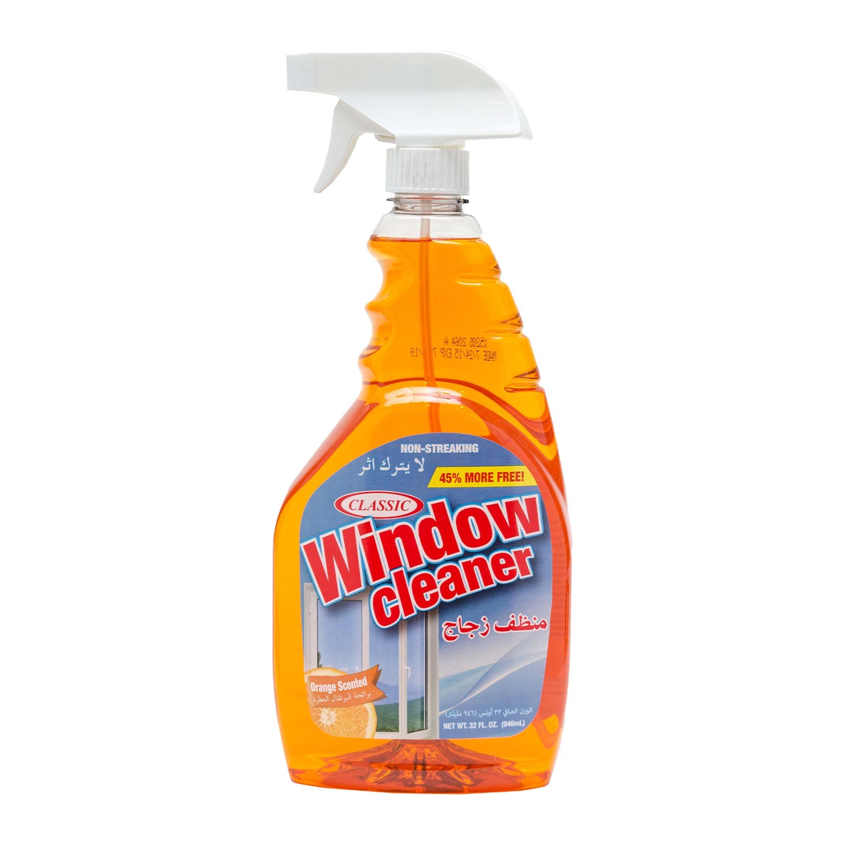 Buy Classic Window Cleaner Orange 946ml Online | Carrefour KSA