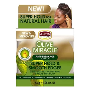 African Pride Olive Miracle Silky Smooth Edges 65g