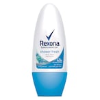 Buy Rexona Women Antiperspirant Deodorant Roll On, 72 hour sweat  odor protection*, Shower Fresh, with MotionSense technology, 50ml in Saudi Arabia