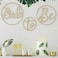 Ginger Ray Wooden Bride to Be Decoration Hoops