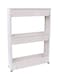 Generic Multipurpose Kitchen Rack With Wheels White Medium