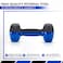 H PRO Dumbbell Weights  Unisex Adult Vinyl Coated Weights for Exercise &amp; Fitness   Dumbbells Comes in 3 kg Pair   Set of 2 in Blue
