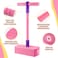 ESSEN Pogo Stick Bungee Jumper Toys for Kids Boys &amp; Girls, Holds up to 120 Kg - Pink