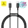 Baseus Superior Series PD 20W USB C to Lightning Fast Charging Cable, High-Speed 480Mbps Data Transfer Cable Compatible with iPhone 14 13 12 11 Pro Max XS XR X 8 7 6, iPad, AirPods & More (1M) – Black