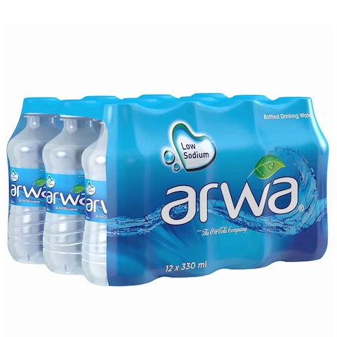 Arwa Water 330 Ml 12 Pieces