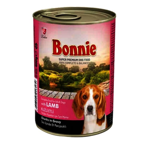 Buy BONNIE CAN DOG FOOD LAMB 400G Online Carrefour Kenya