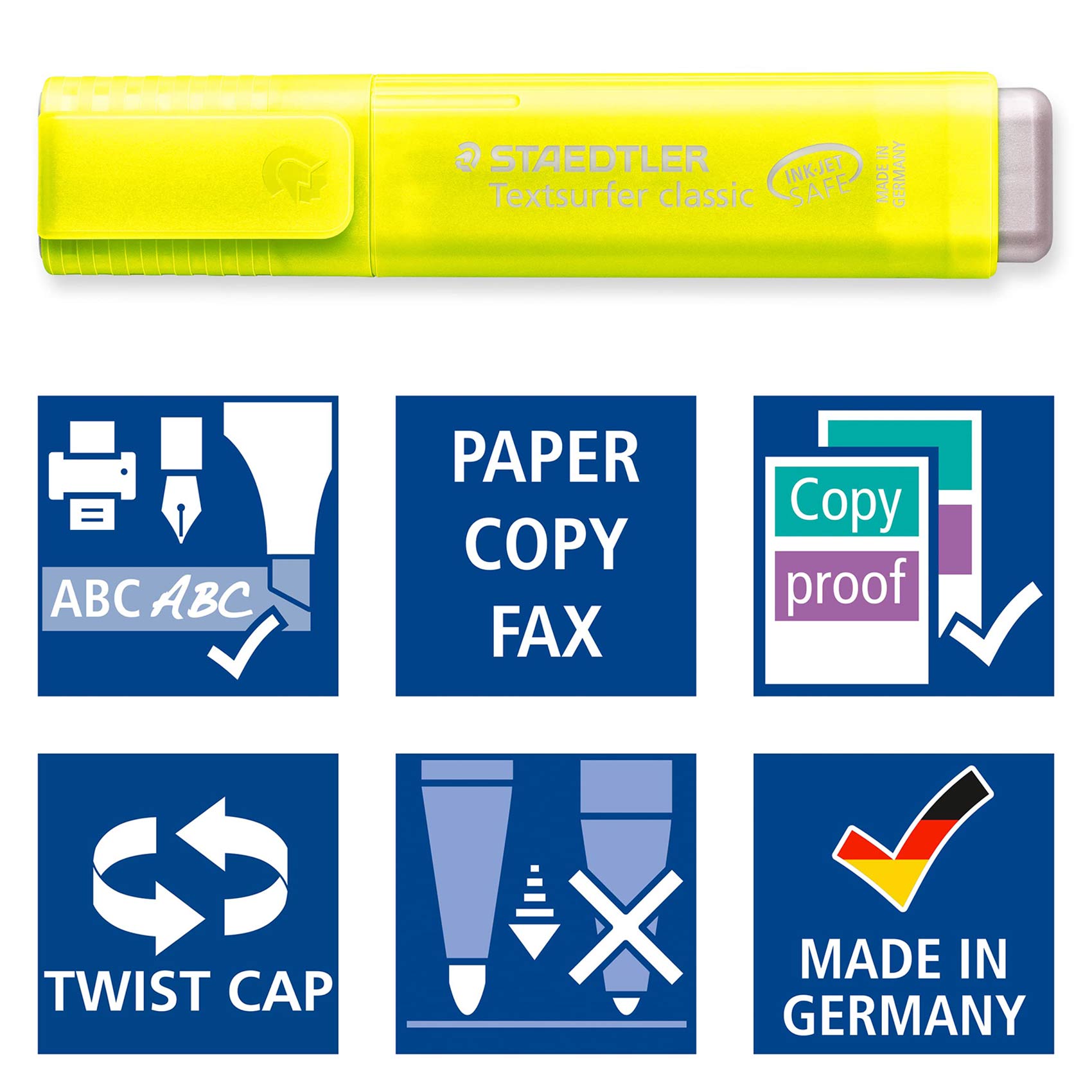 Staedtler Textsurfer Classic Highlighter 6 Pieces product thumbnail 5