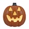 Party Magic Halloween Pumpkin Decoration with Light- 32 cm x 30 cm Size- Brown