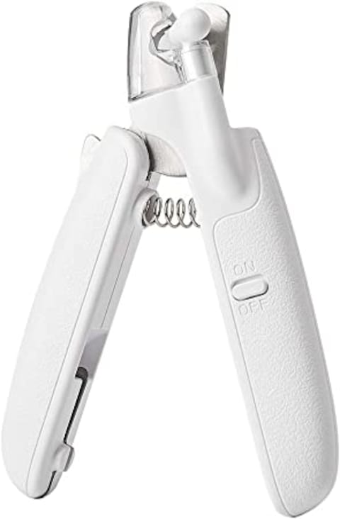 اشتري Dogs Cat Nail Clippers with Light and File, Bloodline Safety Guard to Avoid Over-Cutting Pets Clippers, Professional Claw Trimmer for Cats and Dogs في الامارات