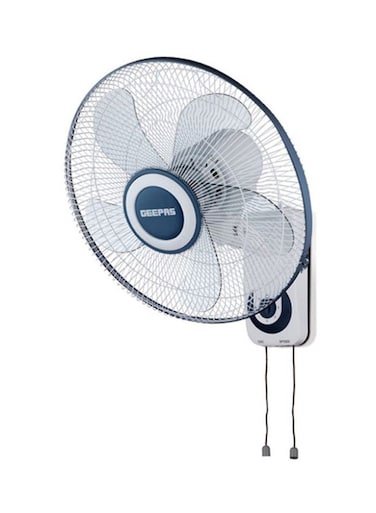 Geepas Wall Fan 60W Gf9483 White/Blue