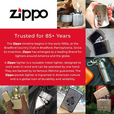 Zippo AE184185 151 Clover Spectrum Windproof Lighter