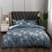 6-Piece Double Size Duvet Cover Set 1 Duvet Cover + 1 Flat Sheet + 4 Pillow Cases Microfibre Botticelli