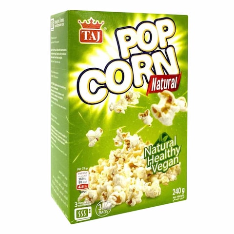 Taj Popcorn Natural Microwave 240GR
