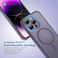 Amazing Thing Titan Pro MAG for iPhone 14 PRO case cover compatible with MagSafe [10 feet Drop Proof] - Deep Purple