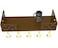 Bell Floating Wall Shelf (Brown)

