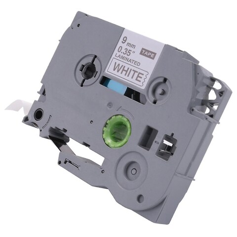 Pack of 3 Compatible Label Tape Replacement for Brother TZe-221 P Touch Label Tape 9mm 0.35&#39;&#39; Compatible Laminated White for PTouch Label Maker PT-D210 PT-H110