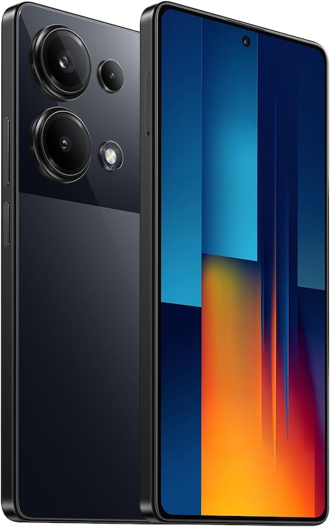 Xiaomi Poco M6 Pro, 12GB RAM, 512GB, Black (Helio G99 High Performance Processor, 6.67&quot;FHD+ POLED 120Hz Punch-Hole Display, 67W Turbo Charging, 64MP OIS AI Triple Camera 16MP Selfie)